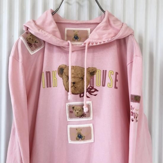 ピンクハウス♡pink houseくまニットパーカー little sunny bite×PINK HOUSE bear print parker （パーカー