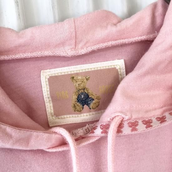 ピンクハウス♡pink houseくまニットパーカー little sunny bite×PINK HOUSE bear print parker （パーカー