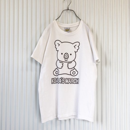 コアラのマーチTシャツ /アイボリー -古着屋マッシュ