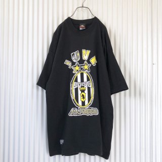 KAPPA JUVENTUS BIG Tシャツ/ブラック/XL