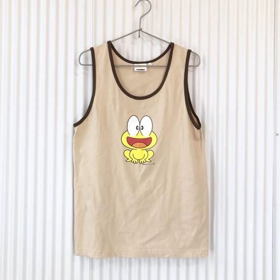 ど根性ガエル ピョン吉タンクトップ 古着屋マッシュ ど根性ガエル ピョン吉タンクトップ 古着屋マッシュ