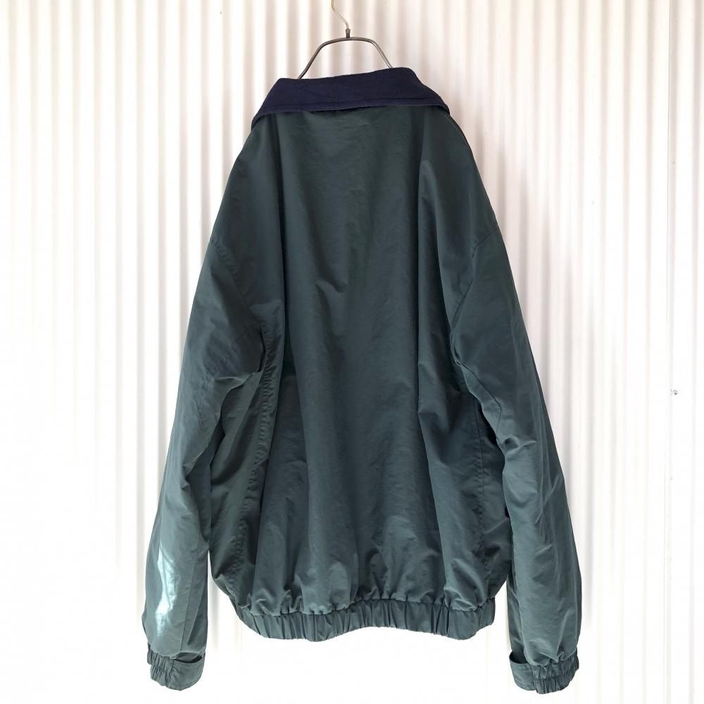 【LANDS' END】裏フリース　ナイロンジャケット　usedAS104