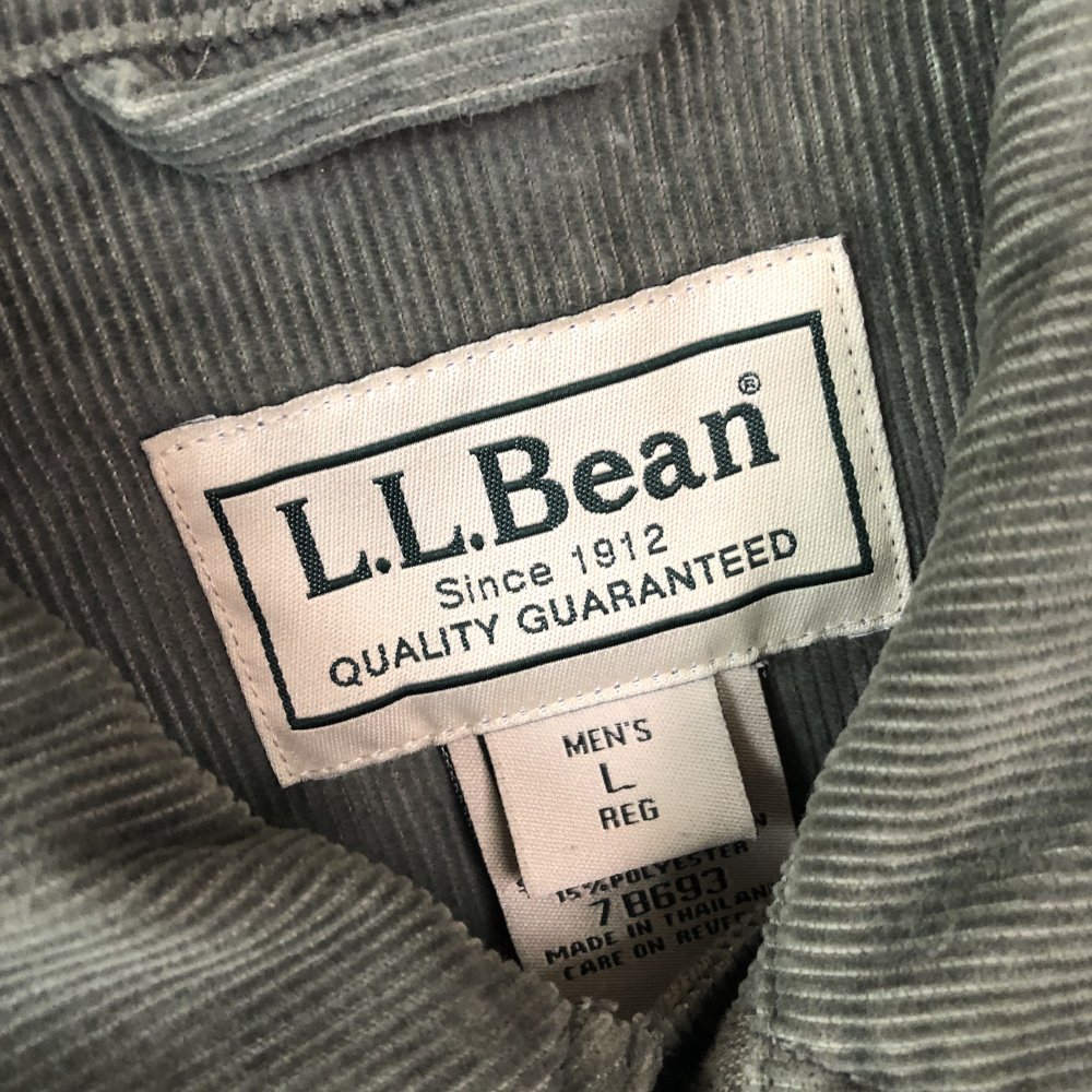 L.L.Bean コーデュロイカバーオール-古着屋マッシュ