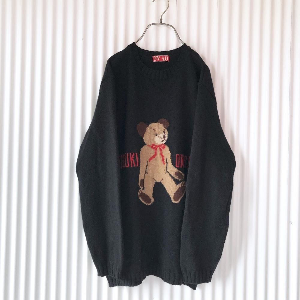 ATSUKI ONISHI テディベアニット-古着屋マッシュ