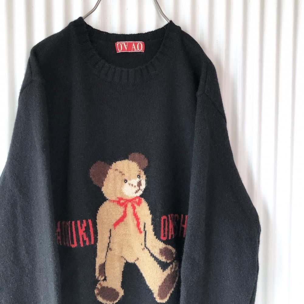 ATSUKI ONISHI テディベアニット-古着屋マッシュ