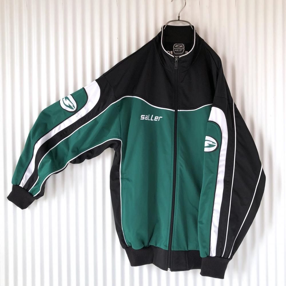 【完売】  SALLER バックロゴトラックジャケット-古着屋マッシュ トップス