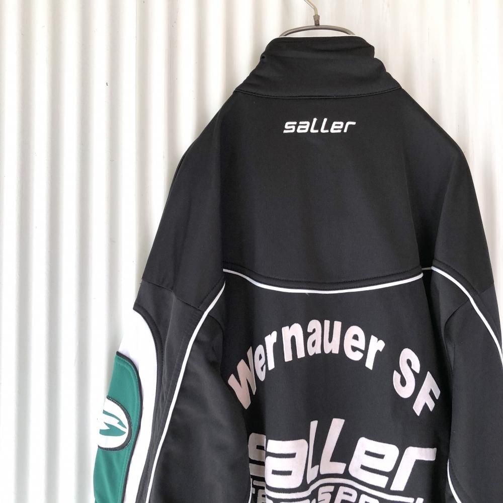 SALLER バックロゴトラックジャケット-古着屋マッシュ