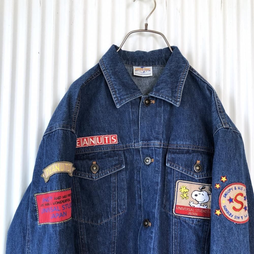 80s 90s PEANUTS ピーナッツ　デニムジャケット　USA製 80s 90s PEANUTS ピーナッツ デニムジャケット USA製