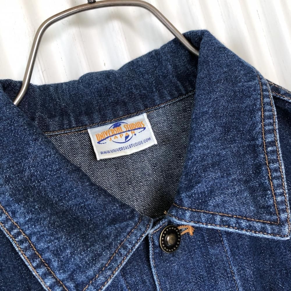 USJ PEANUTS バック刺繍デニムジャケット-古着屋マッシュ