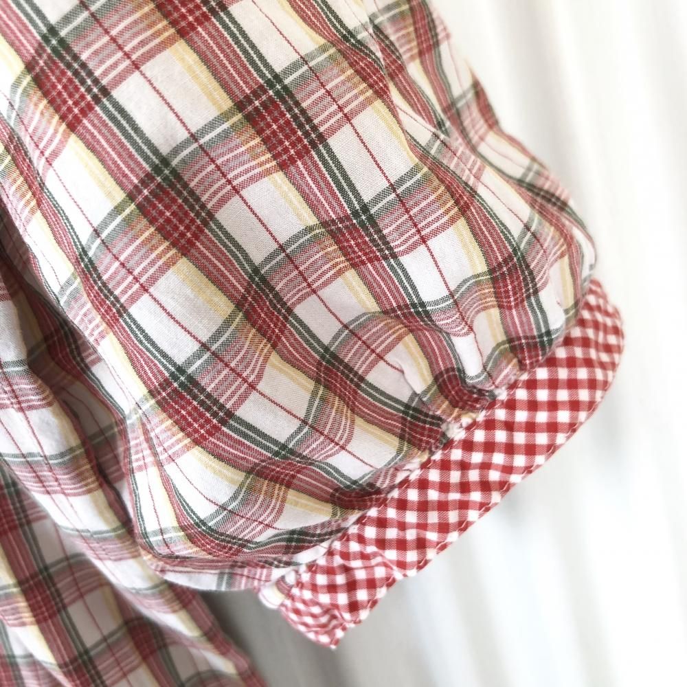 PINK HOUSE チェック×チェック セーラーワンピース- 古着屋マッシュ PINK HOUSE チェック×チェック セーラーワンピース- 古着屋マッシュ