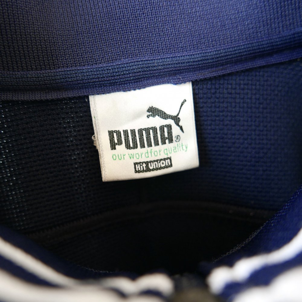 PUMA 刺繍ロゴ ヴィンテージトラックジャケット- 古着屋マッシュ