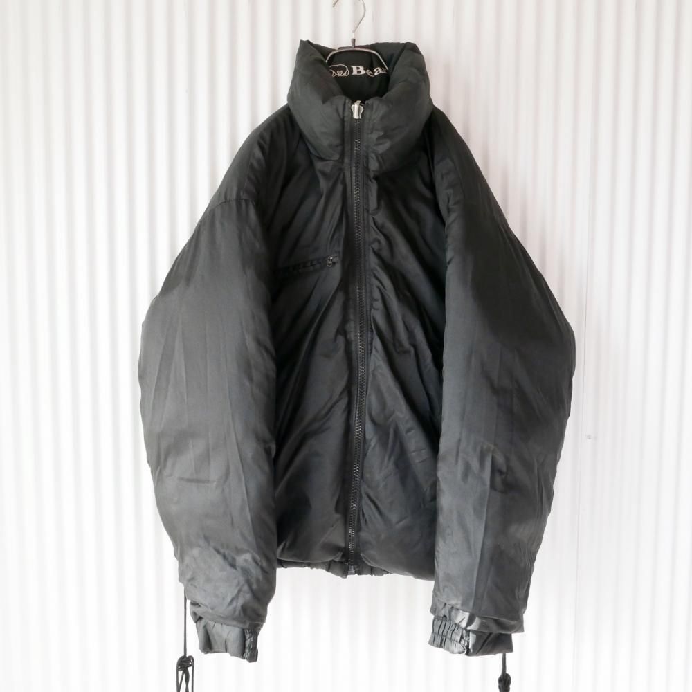 90's Bear バックプリントリバーシブルダウンジャケット-古着屋 90's Bear バックプリントリバーシブルダウンジャケット-古着屋