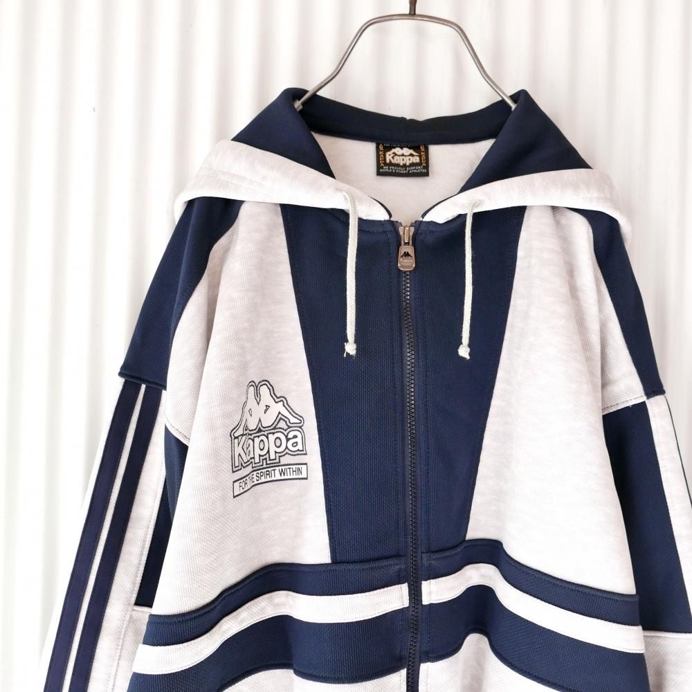 Kappa トラックジャケットフーディ- 古着屋マッシュ