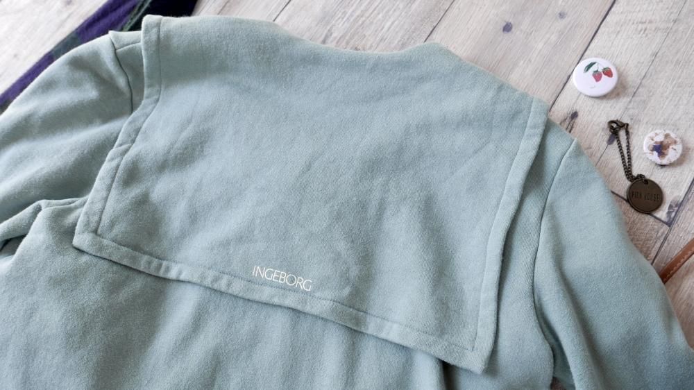 未使用 24SS インゲボルグ INGEBORG 配色 スウェット カメリア 未使用 24SS インゲボルグ INGEBORG 配色 スウェット カメリア