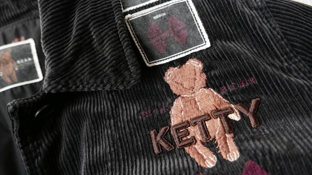 くまちゃん コーデュロイ ブルゾン パーカー アウター KETTY