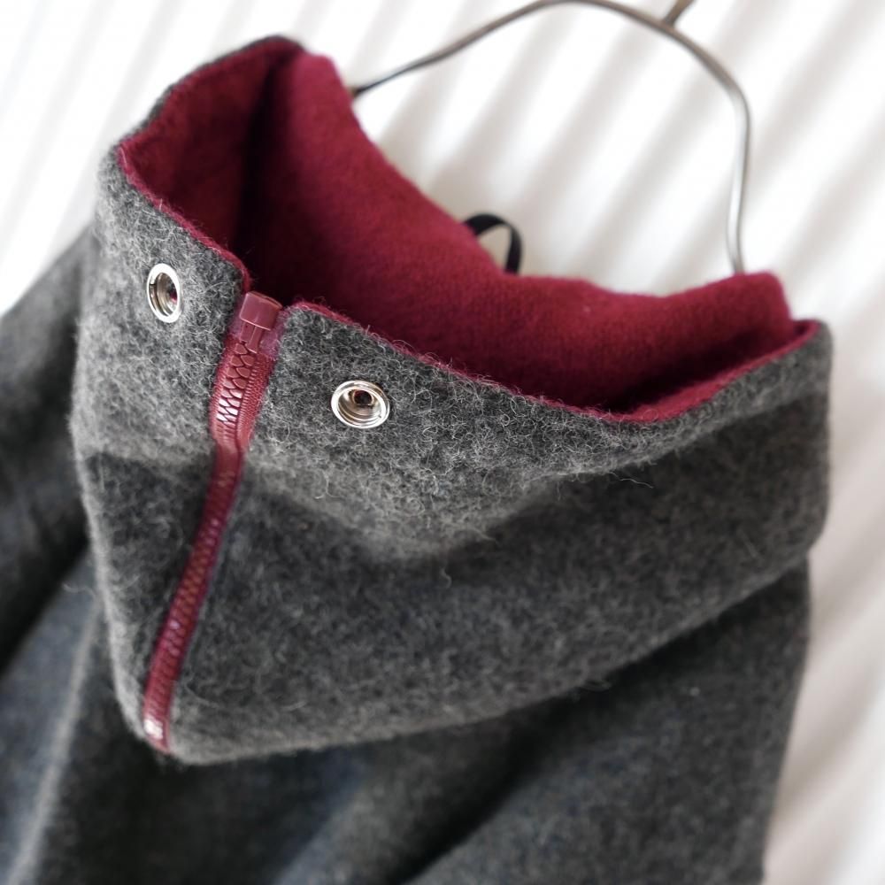 セーラーフードWOOLスタジャン－古着屋マッシュ
