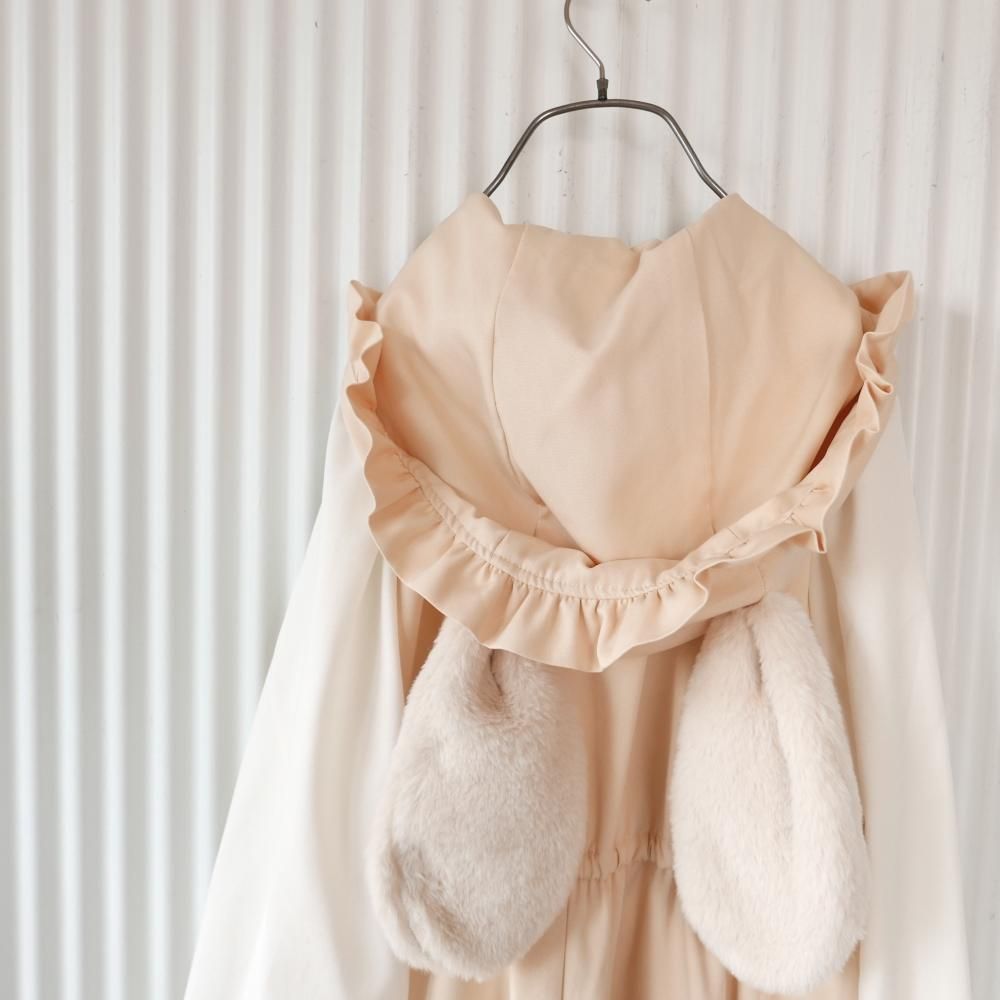 Dear My Love ポムポムプリン たれ耳ワンピース 古着屋マッシュ Dear My Love ポムポムプリン たれ耳ワンピース 古着屋マッシュ