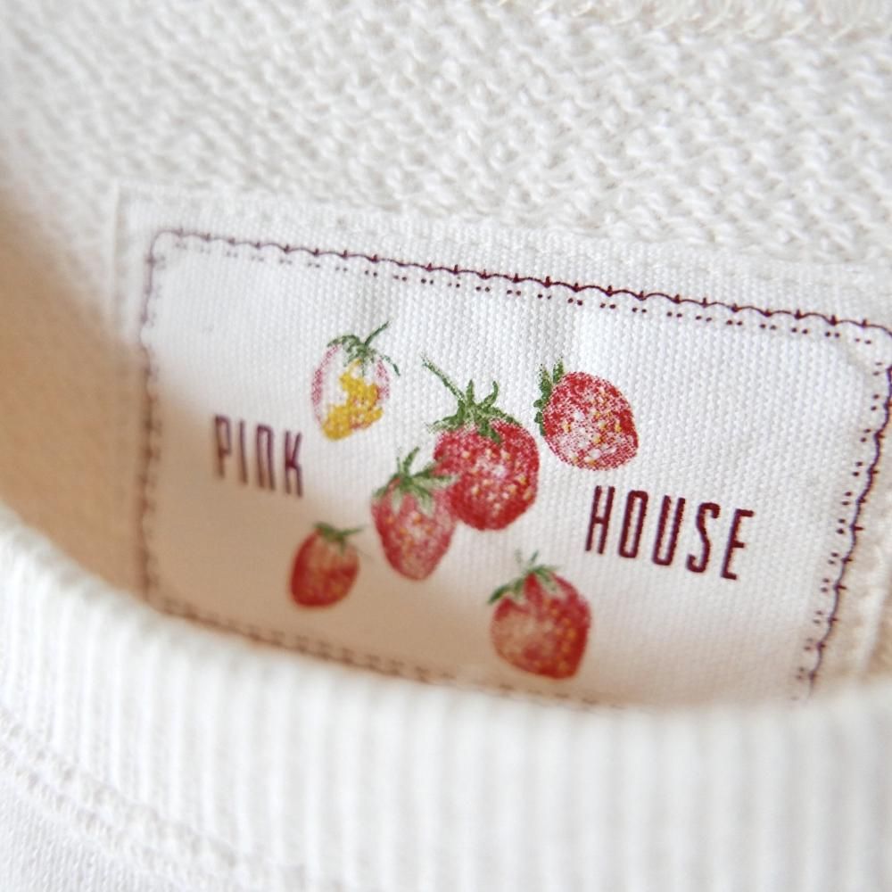 PINK HOUSE野いちごとロゴのスウェット－古着屋マッシュ