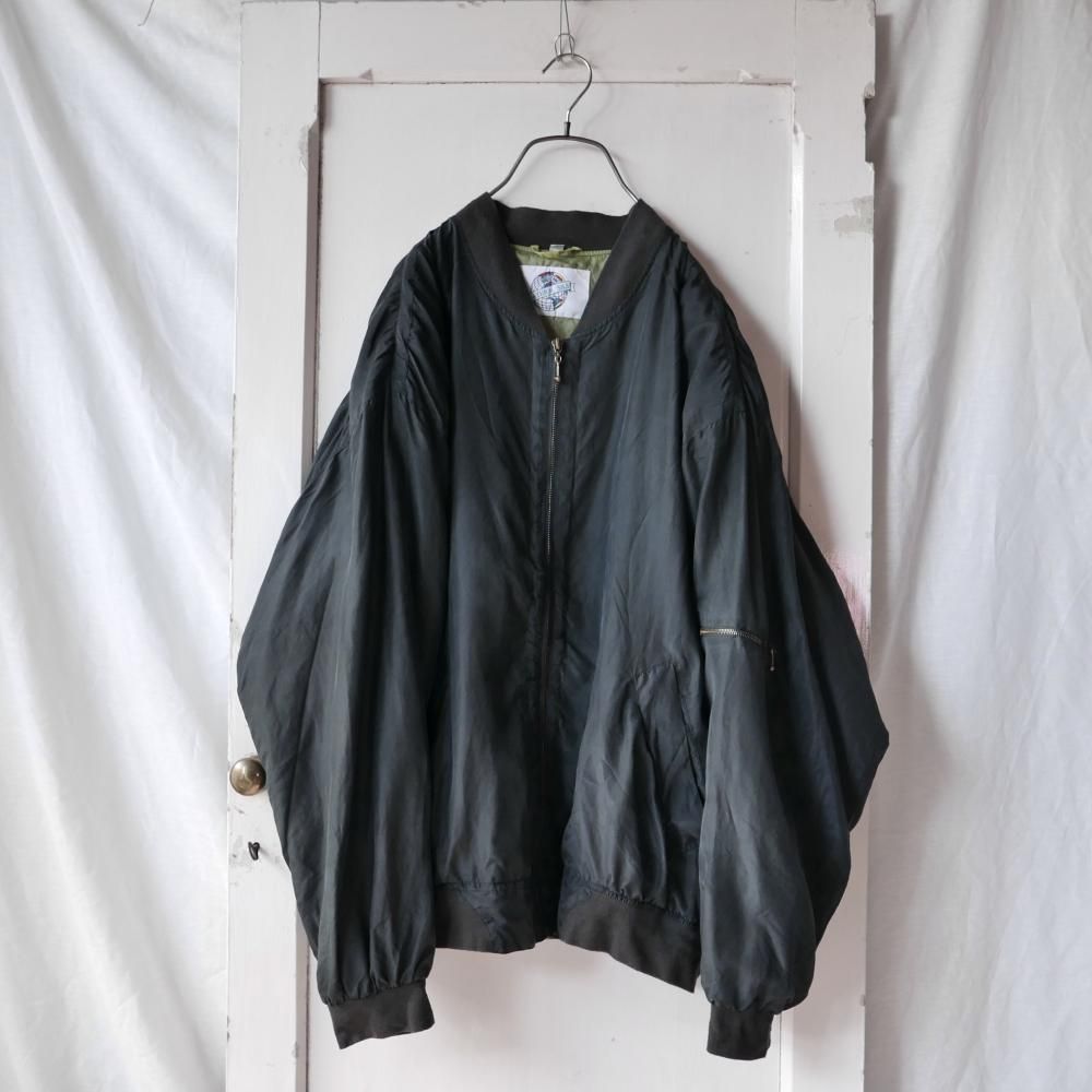Blackxpistachio NATURAL SILK ブルゾン-古着屋マッシュ