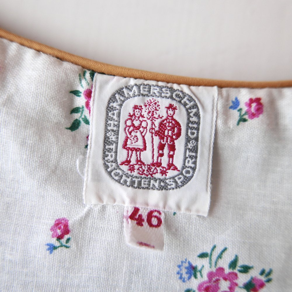 HAMMERSMID フラワー刺繍チロルワンピース－古着屋マッシュ
