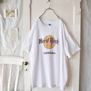 90's Hard Rock Cafe HONOLULU Tee/made in USA.