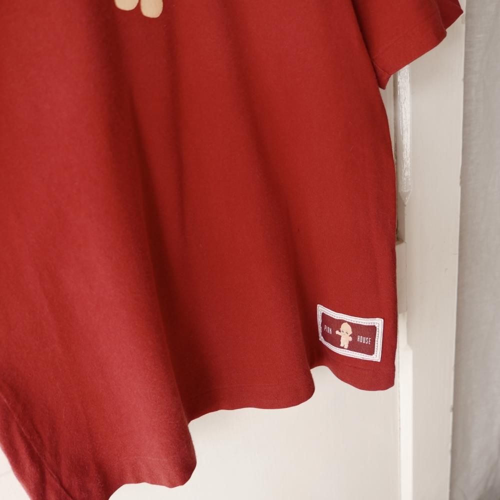 PINK HOUSE キューピー+キューピーワッペン Tee-古着屋マッシュ