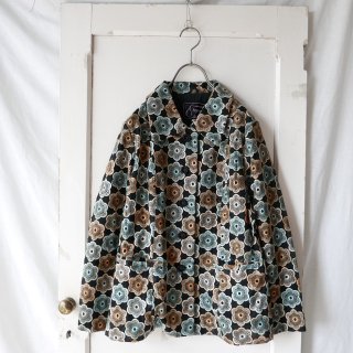 レトロフラワー刺繍ジャケット/ORIGINAL ELEGANCE tokyo.osaka