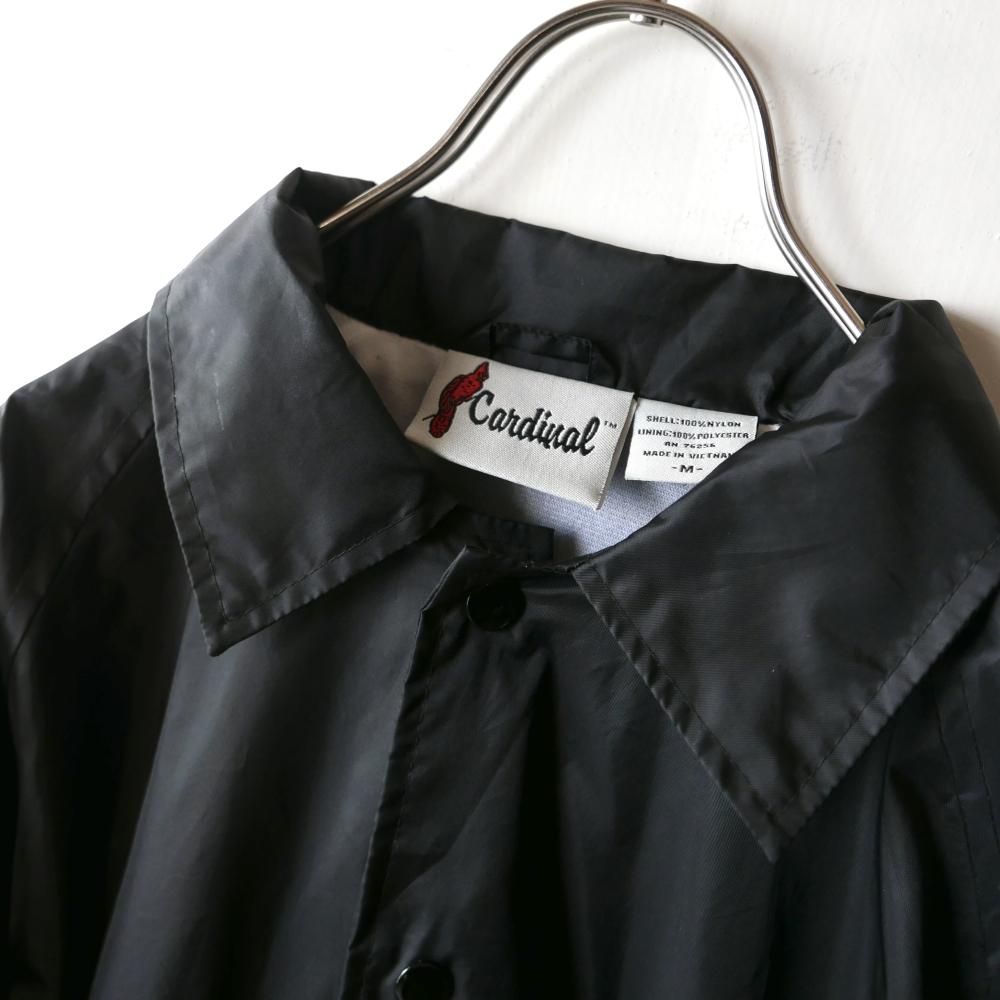cardinal/ナイロンコーチジャケット/Black-古着屋マッシュ cardinal/ナイロンコーチジャケット/Black-古着屋マッシュ
