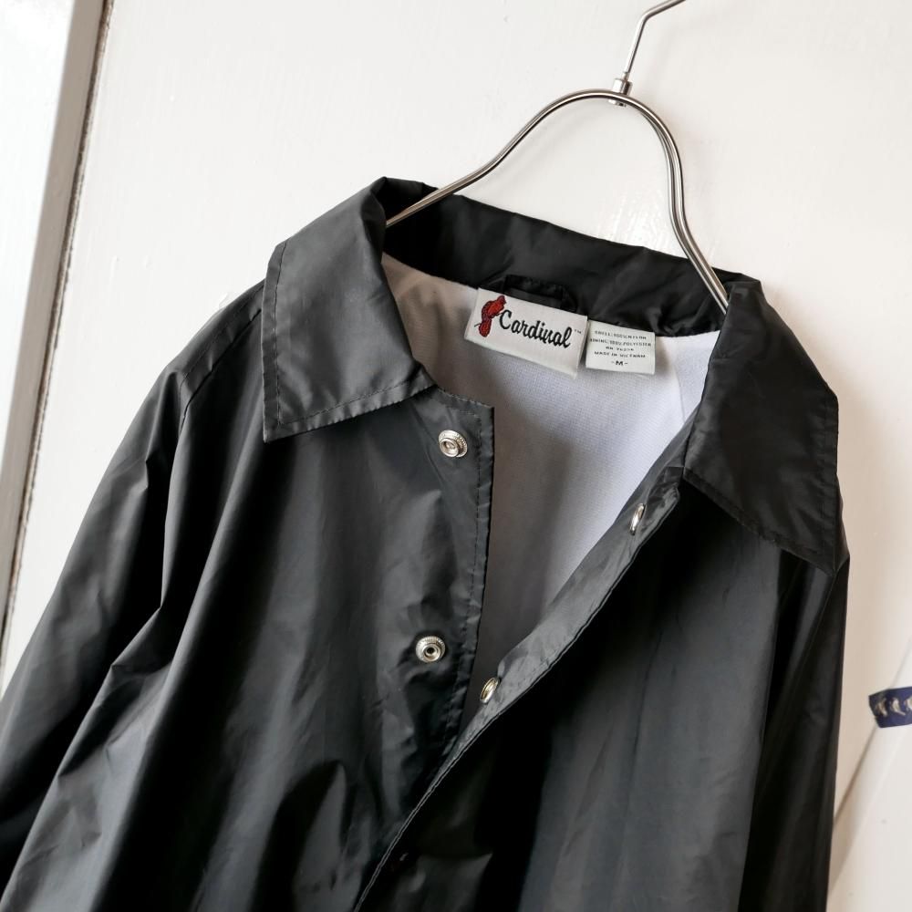 cardinal/ナイロンコーチジャケット/Black-古着屋マッシュ cardinal/ナイロンコーチジャケット/Black-古着屋マッシュ