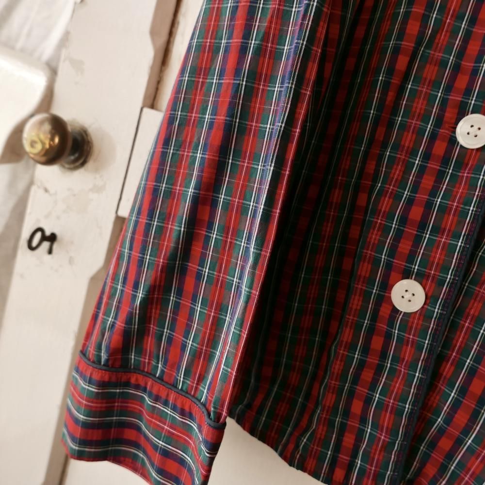 Ralph Lauren チェック柄 パジャマ L POLO RALPH LAUREN】タータンチェック ポロ パジャマ（ルーム