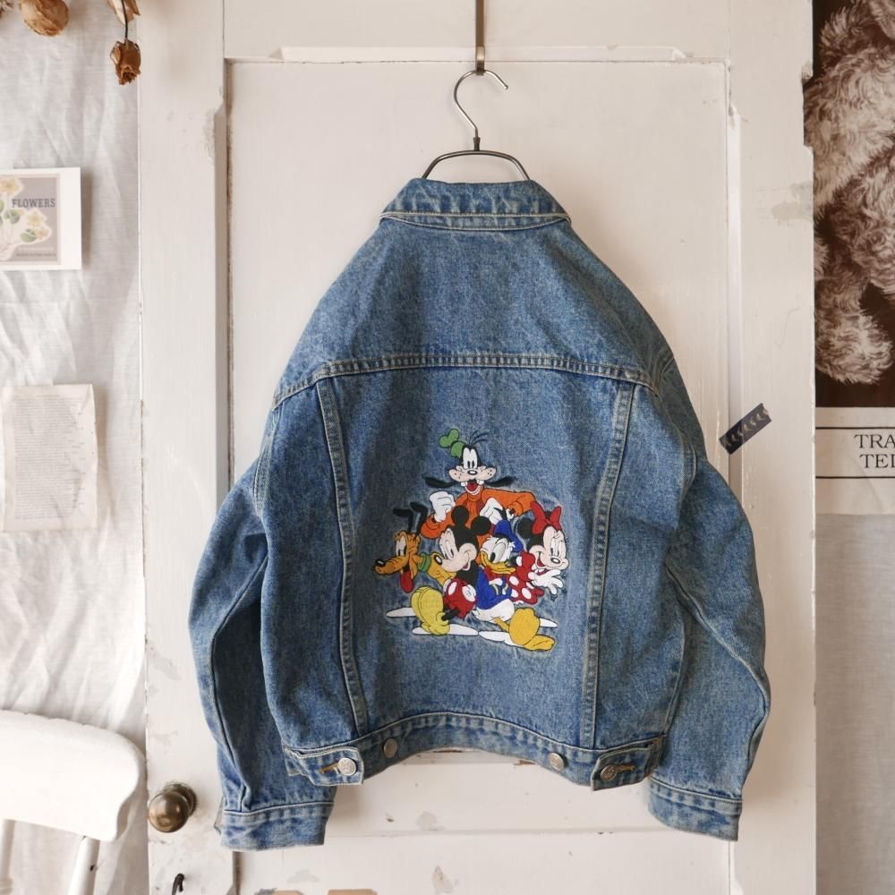 THE Disney STORE ベビーミッキーズバック刺繍デニムジャケット/150 