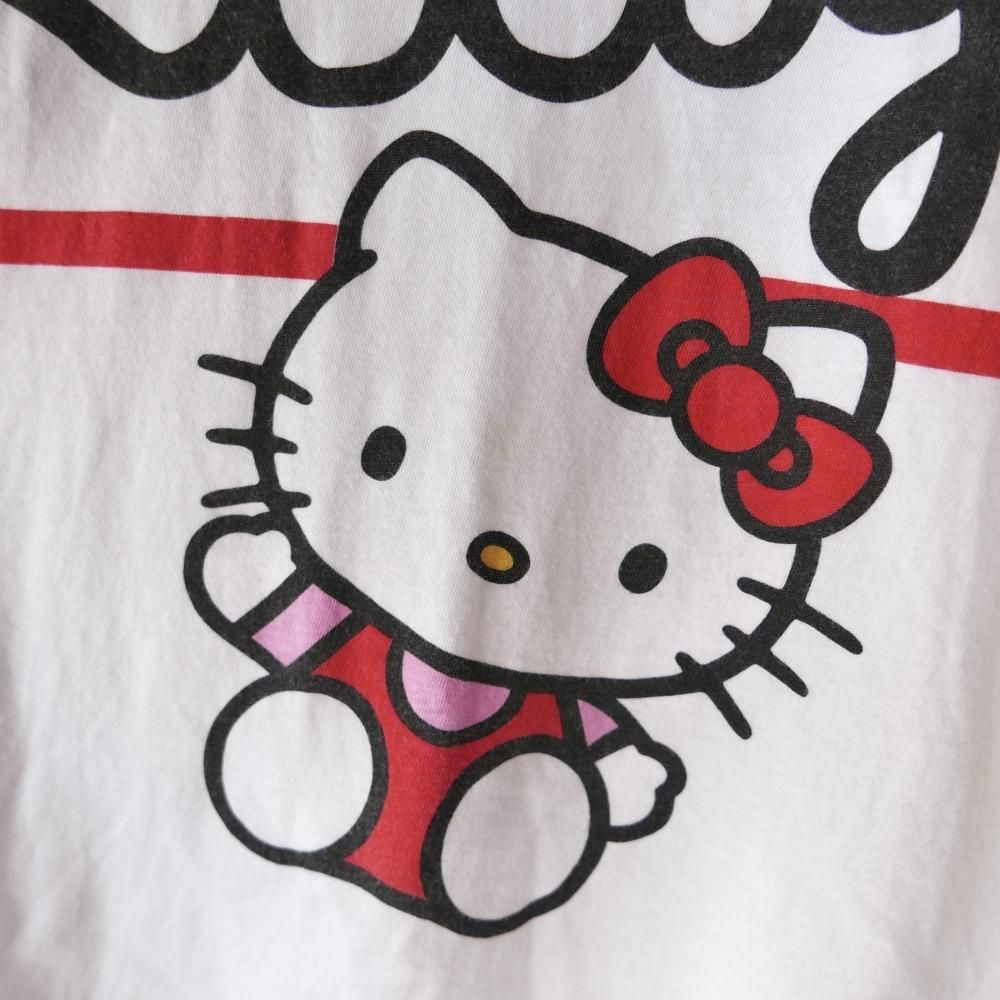 【希少 レア】1999年アメリカ製 逆輸入 アロハシャツ キティ ハローキティアロハ シャツ 半袖[品番：YSDW0003047