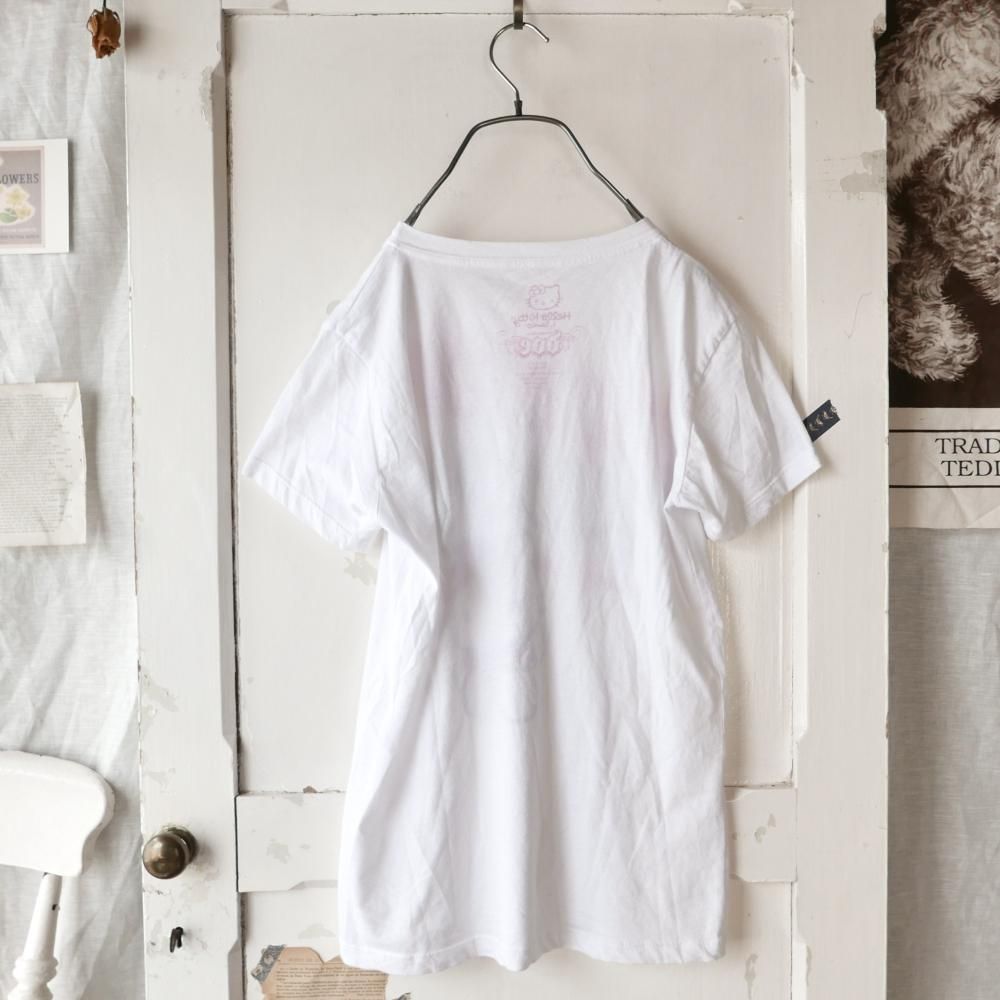 【希少 レア】1999年アメリカ製 逆輸入 アロハシャツ キティ 激レア 非売品 Paradise Okinawa × 1999 ANA with Kinki