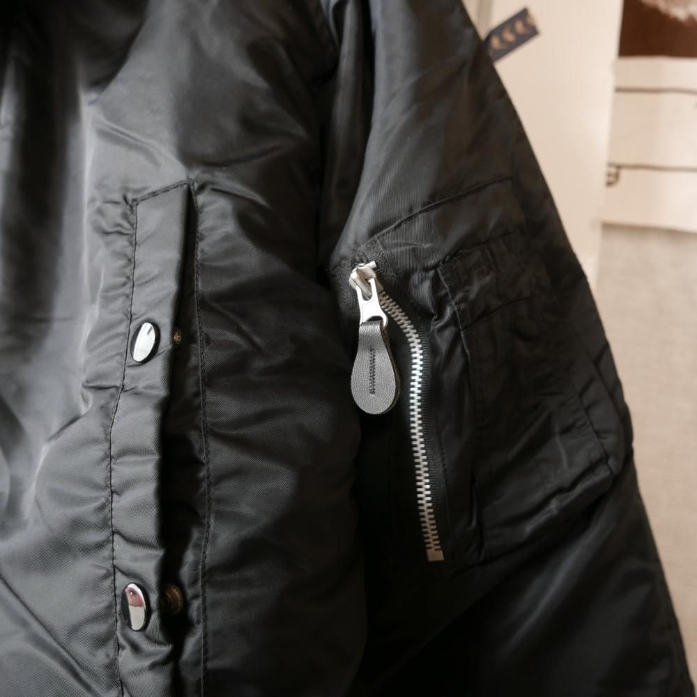N-3B フライトジャケット/BLACK/XL-古着屋マッシュ N-3B フライトジャケット/BLACK/XL-古着屋マッシュ