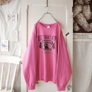 JERZEES grizzly pawsスウェット/pink