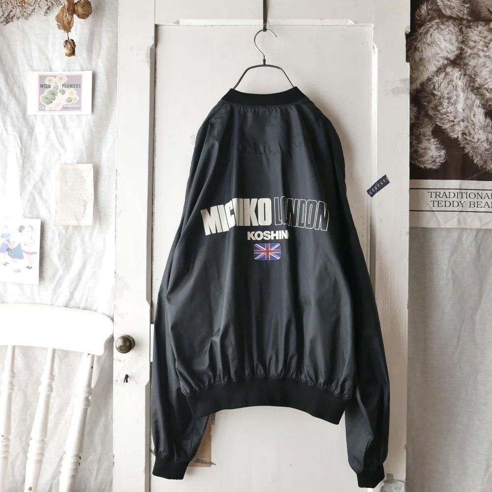 MICHIKO KOSHINO ヴィンテージ レザー ボンバージャケット MICHIKO KOSHINO ヴィンテージ レザー ボンバージャケット