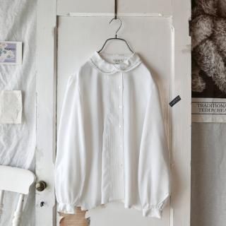 shi.RT milano シャツミラノ ブラウス 40(M位) 白 【古着】【中古】