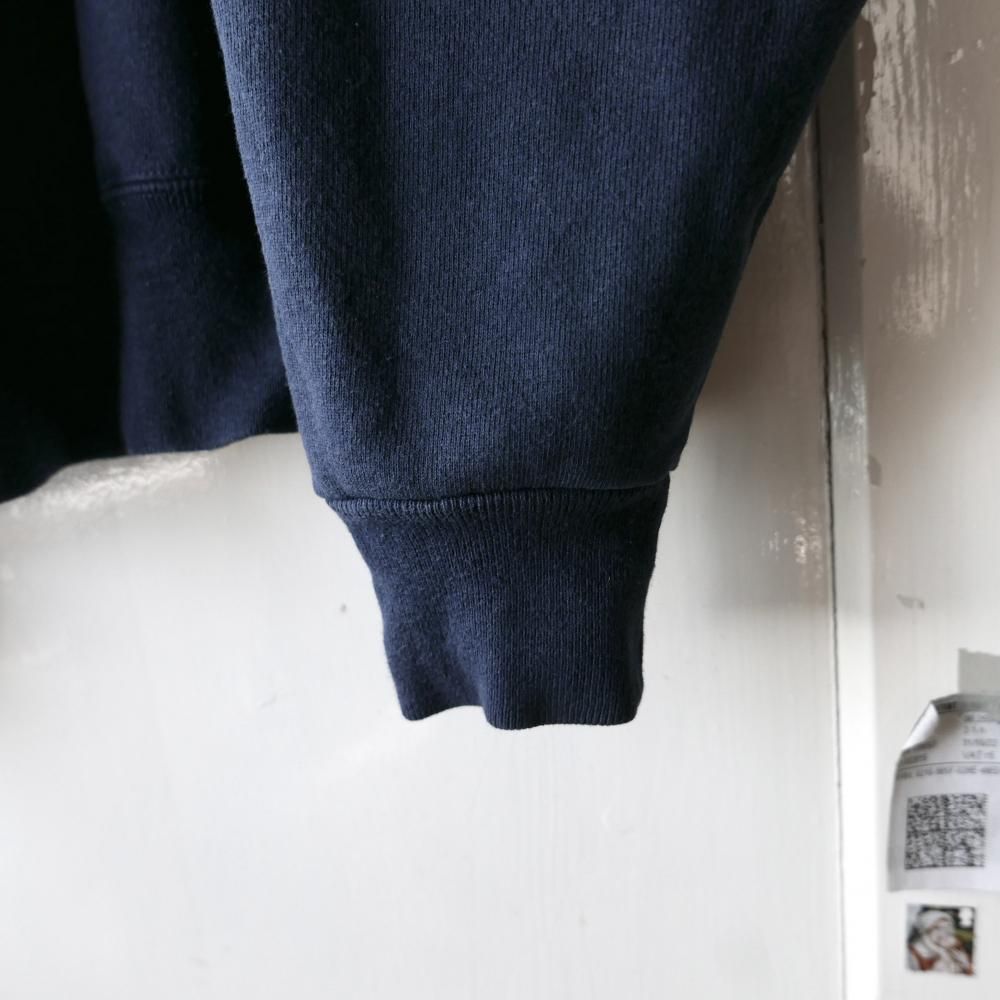 Champion ロゴ刺繍スウェット/navyー古着屋マッシュ Champion ロゴ刺繍スウェット/navyー古着屋マッシュ