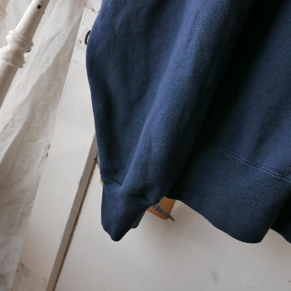 Champion ロゴ刺繍スウェット/navyー古着屋マッシュ Champion ロゴ刺繍スウェット/navyー古着屋マッシュ