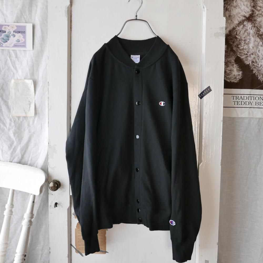 Champion ロゴ刺繍スウェットジャケットー古着屋マッシュ Champion ロゴ刺繍スウェットジャケットー古着屋マッシュ