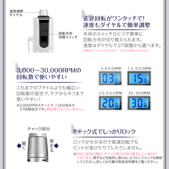 プチトル V ネイルマシン