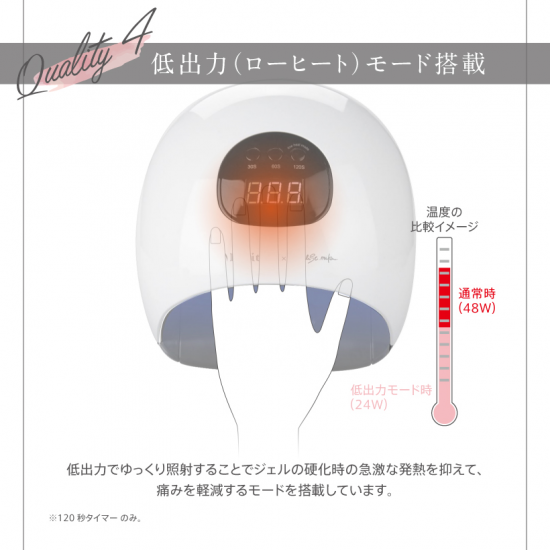 プチトル×ネイリストmika. ネイル用UV/LEDライト - ネイルマシン