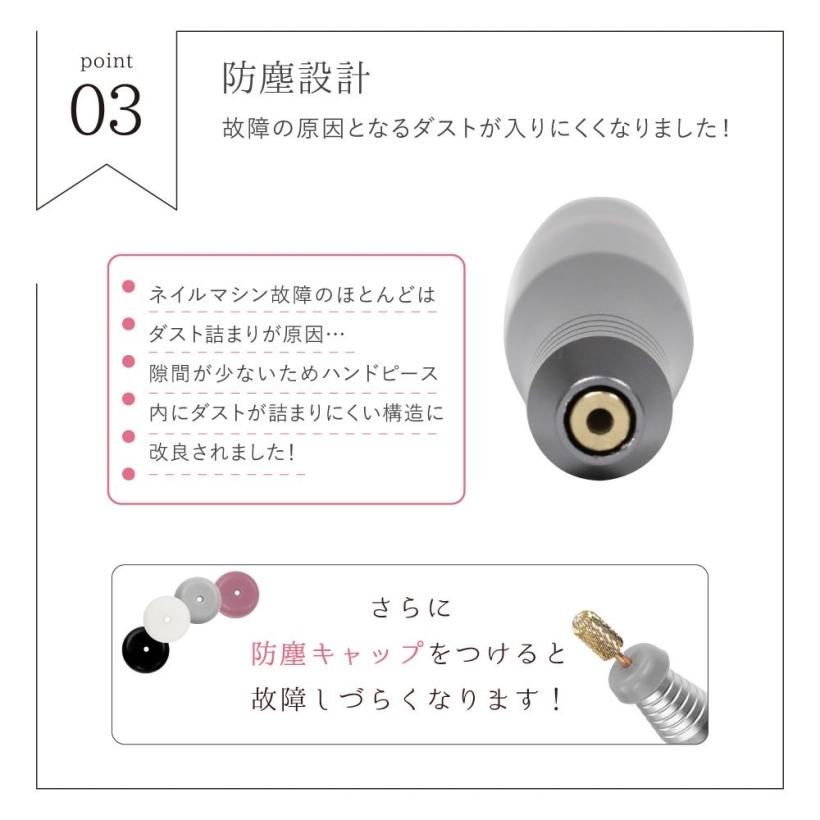 Petitior ネイルマシン Petitor ネイルマシン ネイルケア 爪やすり 電動 ネイルオフ
