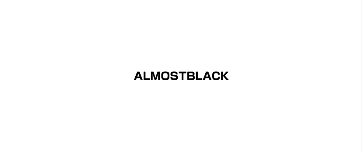 ALMOSTBLACK オールモストブラックの
正規通信販売 / 群馬のセレクトショップ TOO JENIS