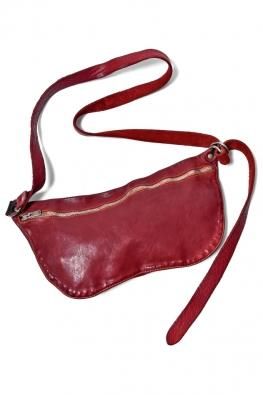 GUIDI Shoulder Bag Soft Horse Full Grain / Red