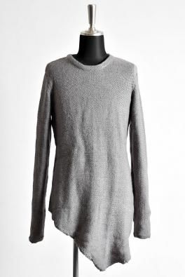 <img class='new_mark_img1' src='https://img.shop-pro.jp/img/new/icons8.gif' style='border:none;display:inline;margin:0px;padding:0px;width:auto;' />First Aid To The Injured  Fibula Sweater / Nickle