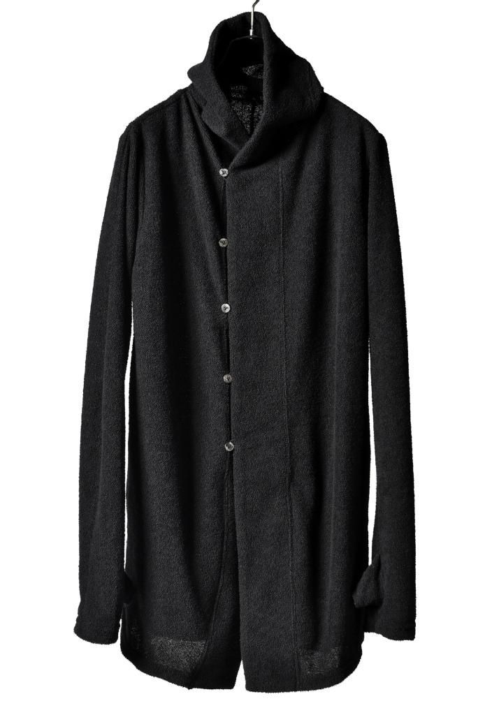 The Viridi-anne /ザ　ヴィリジアン　ロングニット カーディガン The Viridi-anne - 縮絨ニットZIPロングカーディガン | ADDICT