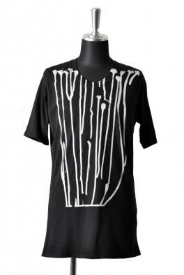 DISTORTION3 BY PR-y (nude:mm) PRINT T-SHIRT #NAOYA_MIYOSHI