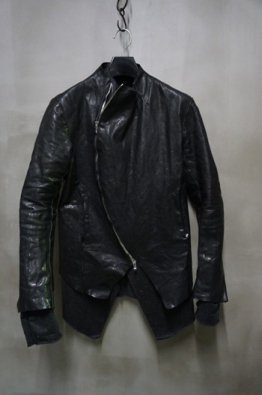 incarnation 10th Anniversary Vol,1 Carved Zip Calf Leather Blouson
