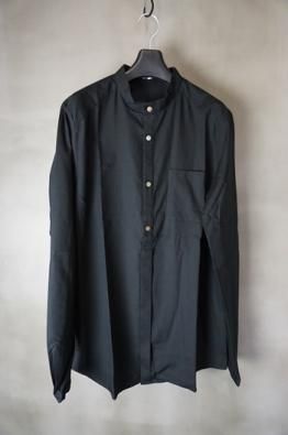 individual sentiments Cotton modal Band collar Shirt